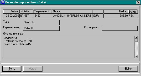 Betalingsbewijs Girotel
