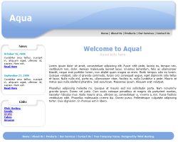 Aqua template